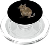 Drôle Degu | Accessoire Octodon Degus Dégus PopSockets PopGrip pour MagSafe