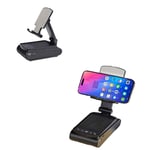 Cell Phone Stand with Wireless Bluetooth Speaker 3 in 1 Charging Holder for Desk