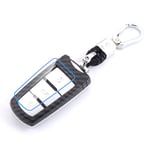 For VW Passat CC B6 B7 B7L CC R36 Maogotan B5 Passat 3C, Carbon Fibre Remote 3 Buttons Car Key Case Car Key Shell