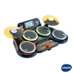 VTech Kidi® DJ Drums Light-Up Electronic Drum Kit for Kids Includes 25+ songs