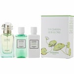 Hermes Un Jardin Sur Le Nil EDT gift set 50 ml, body lotion 40 ml and shower gel 40 ml 50ml