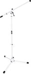 On-Stage MS7801W Telescoping Microphone Boom Stand, White