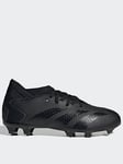 adidas Junior Predator 20.3 Firm Ground Football Boot, Black, Size 11