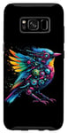 Coque pour Galaxy S8 Bird Robot Sci-Fi Animal Futuriste Faune Technologie Drôle