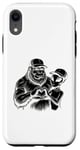 Coque pour iPhone XR Funny Cryptid Bigfoot Alien Love Valentine Monster Femme Homme