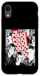 Coque pour iPhone XR Logo du groupe The Police Red Repeat
