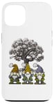 Coque pour iPhone 13 Nain lutin enfant habitant de la forêt Fantasy Figurine de conte de fées Troll