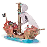 Papo - Bateau Pirate, Aventure épique sur Les Mers, Jouet pour Enfants, Corsaires et Trésors cachés, stimule l'Imagination, Parfait pour l'éveil et Le Jeu créatif dès 3 Ans. 55 * 47 cm,60256