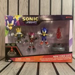 Jakks Pacific Sonic Prime Playset New Yoke City  Rusty Rose Tails Nine New Boxed