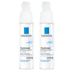 LA ROCHE POSAY TOLERIANE DERMALLERGO FLUIDE Soin Hydratant Visage Émulsion 2x40 ml