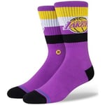 Chaussettes Stance  Chaussettes Homme LAKERS ST CREW NBA