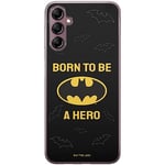 ERT GROUP Coque de téléphone Portable pour Samsung A14 4G/5G Original et sous Licence Officielle DC Motif Batman 058 Parfaitement adapté à la Forme du téléphone Portable, Coque en TPU