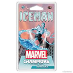 Fantasy Flight Games Marvel Champions The Card Game Iceman Hero Pack - Superhero Strategy Game, Cooperative Game for Kids and Adults, Ages 14+, 1-4 Players, 45-90 Minute Playtime, Made