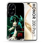 Cokitec Coque Renforcée pour Honor 200 Pro 5G Manga My Hero Academia Deku