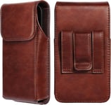 Étui De Ceinture Pochette Téléphone Holster, Vertical Ceinture Holster Étui Cuir Boucle Coque, Pochette Ceinture Smartphone Cuir Pour Smartphones De 6,1 Pouces Iphone Xr 11 12 13 14 15