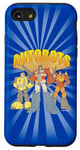 Coque pour iPhone SE (2020) / 7 / 8 Transformers Autobots Trio Retro Cartoon Group Shot Poster