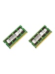 CoreParts Memory - DDR3L - 8 GB: 2 x 4 GB - SO-DIMM 204-pin - unbuffered