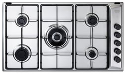 De' Longhi FLA 59 DD Plaque de cuisson gaz 90 cm 5 brûleurs