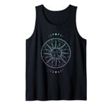 zodiac design sun moon and stars, Zodiac Tank Top