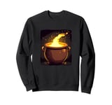 Funny Cauldron for Witches and Cooks Sweatshirt