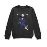 Nightmare Before Christmas Jack Skellington Zero Pose Sweatshirt - Black