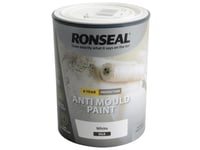 Ronseal - 6 Year Anti Mould Paint White Silk 750ml