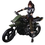 Square Enix Final Fantasy VII Remake Jessie and Motorcycle Play Arts Kai Action