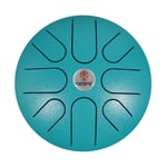 "Afroton Steel Tongue Drum 8"" Blue"