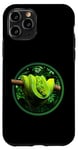 Coque pour iPhone 11 Pro Green Tree Python Serpent/Gardiens de reptiles