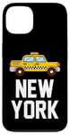 Coque pour iPhone 13 New York City Graphic Tees - Cool New York City Funny Taxi