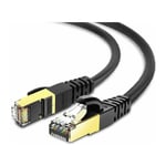 20M Cable Ethernet Cat 7 RJ45 Cable Réseau LAN Gigabit Haute Vitesse 10 Gbit