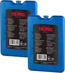  2 x Thermos Freeze Board Ice Pack Block 200g For Cool Bag Chill Box Cooler