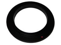 vhbw Bague d'inversion 52mm compatible avec Nikon D5000, D50, D40, D40x, D5100, D5200, D50s appareil photo - adaptateur pour objectif de 52mm