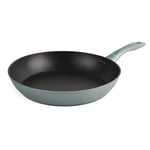 Progress BW09793GEU7 Shimmer 30 cm Frying Pan - Non-Stick Omelette/Egg Pan, Induction Hob Fry Pan, Durable Forged Aluminium Cookware, Metal Utensil Safe, Crepe Pan with Soft Touch Handle, PFOA-Free