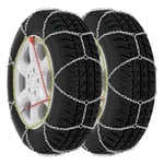 vidaXL Snökedjor till bil 2-pack 16 mm SUV 4x4 storlek 390 210607