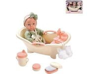 Baby Doll 22Cm In A Bathtub With Accessories