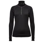 Brynje Women's Arctic Zip Polo Black, XXL