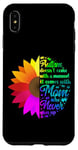 iPhone XS Max Autism Manual Mom Mother Mama Flower Rainbow Case