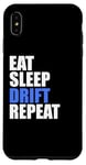 Coque pour iPhone XS Max Eat Sleep Drift Repeat Car Racing Street Track