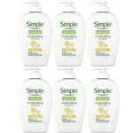 Simple Kind to Skin Sensitive Moisturising Hand Wash Refills 250ML x 6