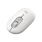 Logitech POP - mus - anpassningsbar emoji - Bluetooth 5.1 LE - offwhite