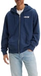 Levi's Men's Relaxed Graphic Zipup Sweatshirt, Ssnl Hl Logo P&p Tie, S