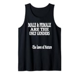 Male and Female Genders | Science Political T-shirt Tank Top