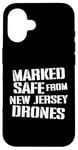 Coque pour iPhone 16 Marqué sûr des drones du New Jersey