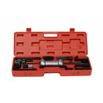 Helloshop26 - Set coffret de marteau de glissière universel outils garage atelier bricolage rouge