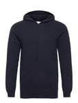 Davida Cashmere Man Front Pocket Hoodie Blå