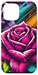 iPhone 12 Pro Max Floral Rose Botanical Art, Vibrant Street Style, Love Roses Case