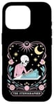 iPhone 16 Pro Stenographer Tarot Card Steno Machine Stenography Case