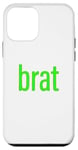 iPhone 12 mini Green Brat Case