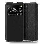 Coque Cool Flip Cover pour Samsung A556 Galaxy A55 5G Uni Noir